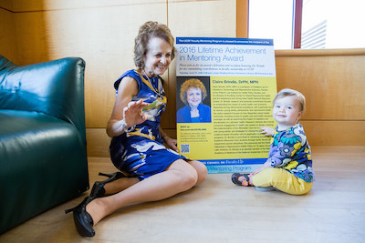 Claire Brindis with Noemi Brindis Delgado